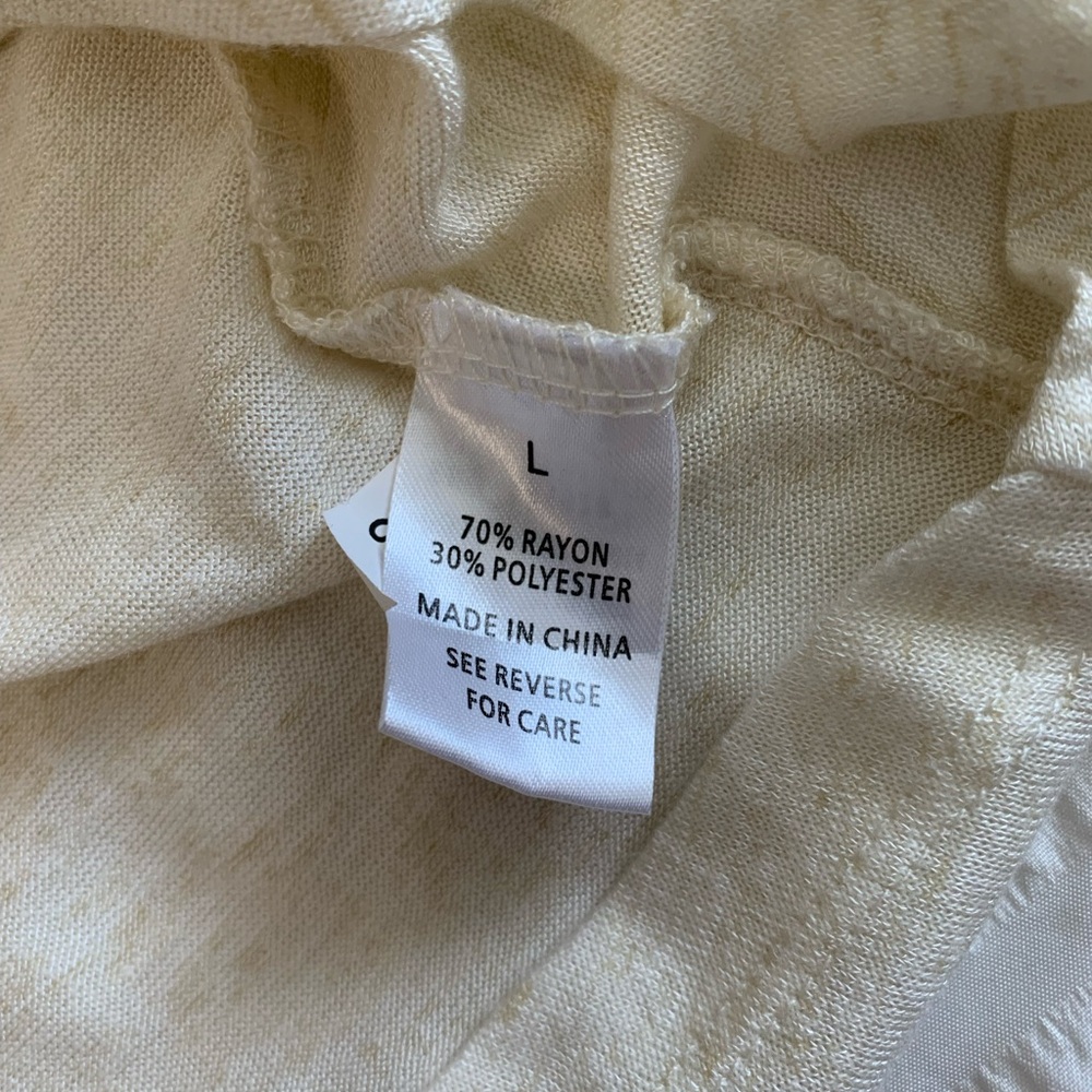 Wishlist Cream Relaxed KnotFront Tank - Picture 6 of 16